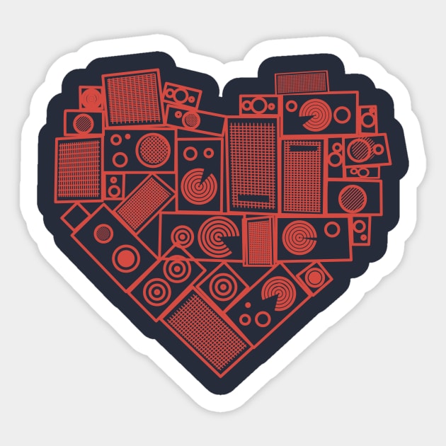 Love and Music Sticker by stayfrostybro